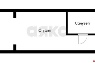 Фото №5: Студия 28 м² - Российский, мкр. Прикубанский внутригородской округ, ул. Ратной Славы, 32