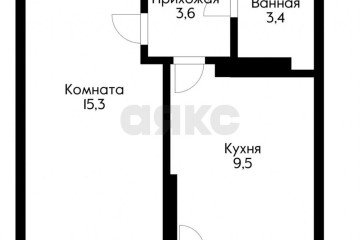 Фото №2: 1-комнатная квартира 33 м² - Краснодар, мкр. жилой комплекс Дом Романовых, ул. Автолюбителей, 1Гк2