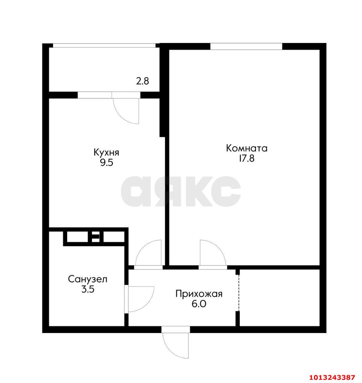 Фото №2: 1-комнатная квартира 39 м² - Краснодар, жилой комплекс Самолёт-2, ул. Западный Обход, 57