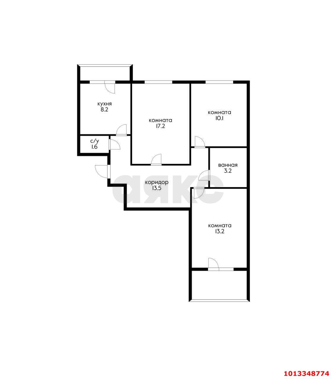 Фото №15: 3-комнатная квартира 70 м² - Краснодар, Пашковский, ул. Садовая, 5/2