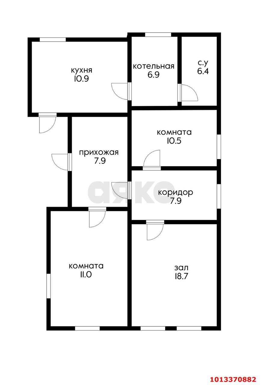 Фото №11: Дом 80 м² + 8.52 сот. - Раздольная, ул. Торговая, 13