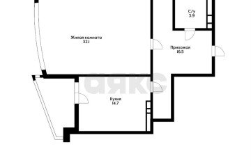 Фото №3: 1-комнатная квартира 71 м² - Краснодар, мкр. жилой комплекс Ривьера, ул. Московская, 57/1