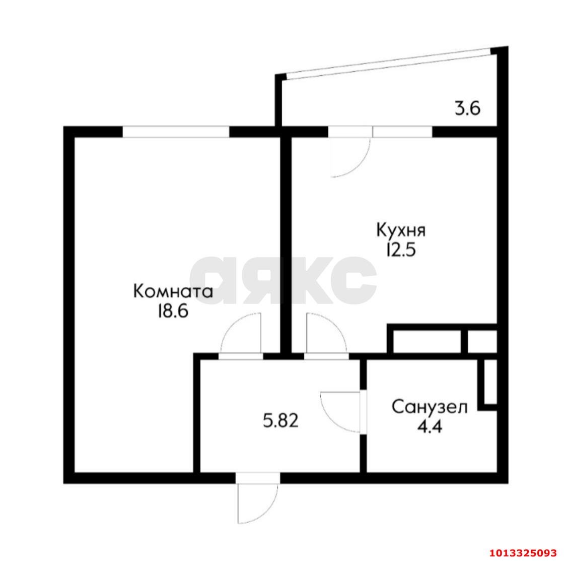 Фото №19: 1-комнатная квартира 41 м² - Краснодар, Солнечный, ул. Казбекская, 5