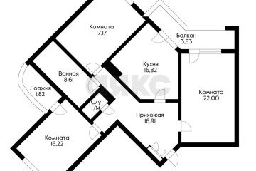 Фото №2: 3-комнатная квартира 104 м² - Краснодар, мкр. Западный внутригородской округ, ул. Шоссе Нефтяников, 18