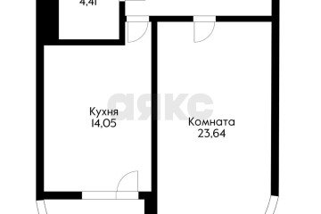 Фото №2: 1-комнатная квартира 52 м² - Краснодар, мкр. Западный внутригородской округ, ул. Шоссе Нефтяников, 18