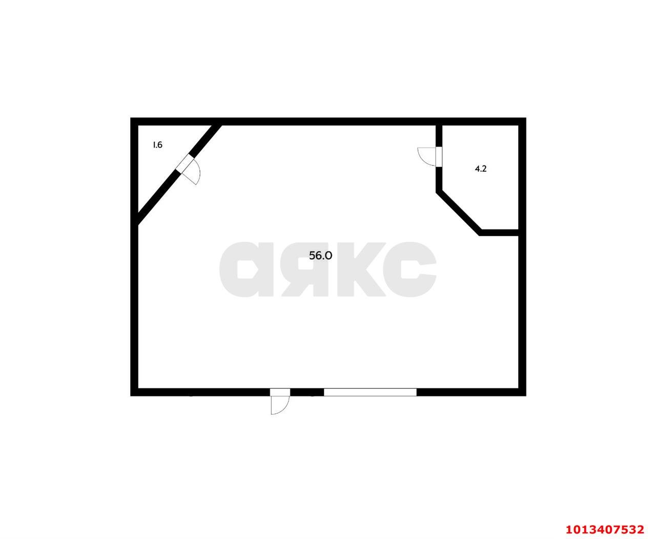 Фото №4: Торговое помещение 62 м² - Краснодар, Гидростроителей, ул. Игнатова, 18