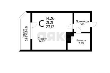 Фото №3: Студия 25 м² - Краснодар, мкр. жилой комплекс Ural, ул. Уральская, 87/7