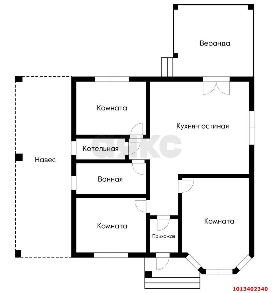 Фото №6: Дом 85 м² + 4.05 сот. - Елизаветинская, некоммерческое  Росинка, ул. Вишнёвая, 253