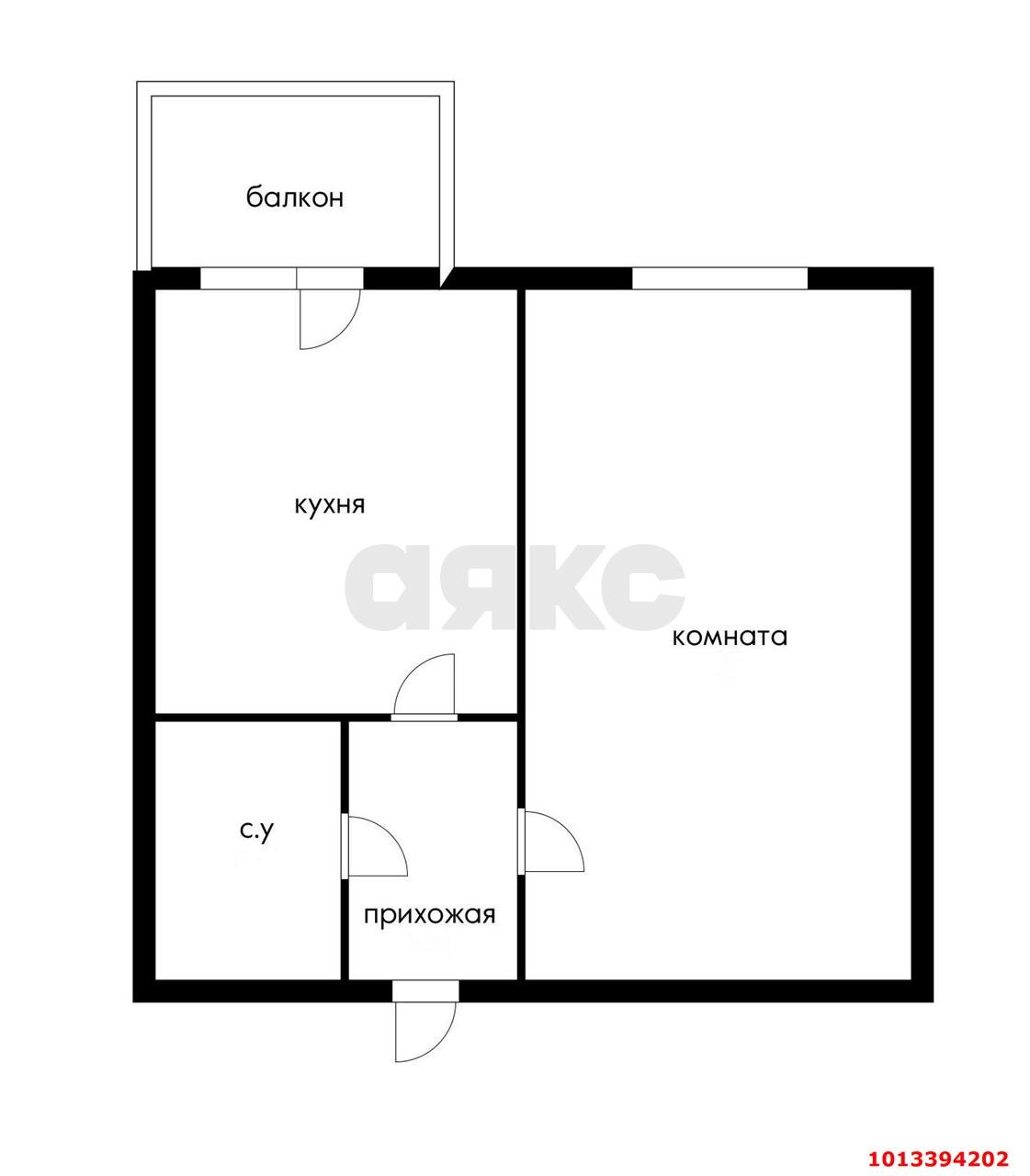 Фото №8: 1-комнатная квартира 32 м² - Краснодарский, Прикубанский внутригородской округ, литД