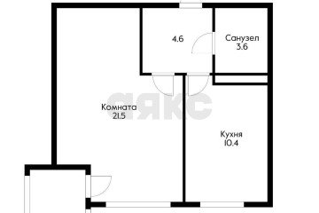 Фото №2: 1-комнатная квартира 40 м² - Краснодар, мкр. жилой комплекс Европа-Сити, ул. Византийская, 9