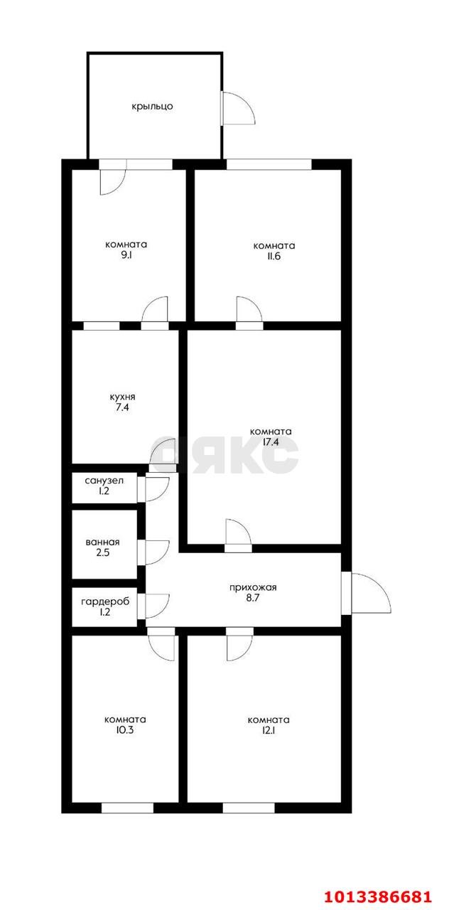 Фото №13: 3-комнатная квартира 81 м² - Энем, ул. Красная, 16