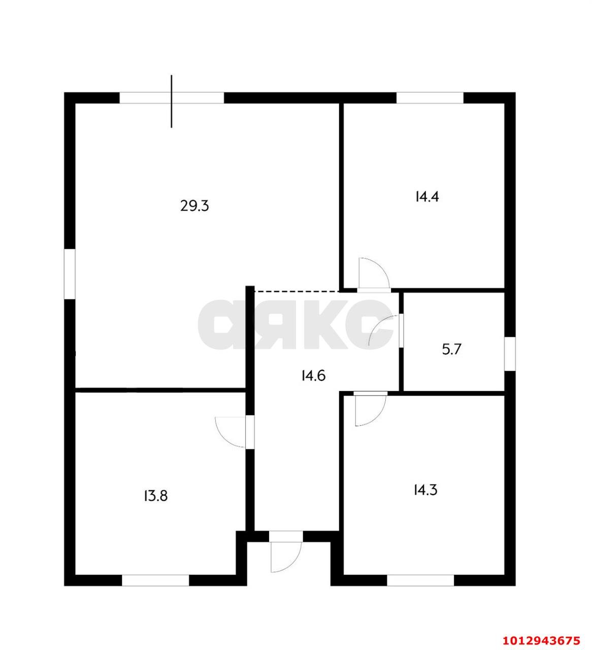 Фото №3: Дом 93 м² + 5.3 сот. - Красносельское, ул. Пушкина, 8