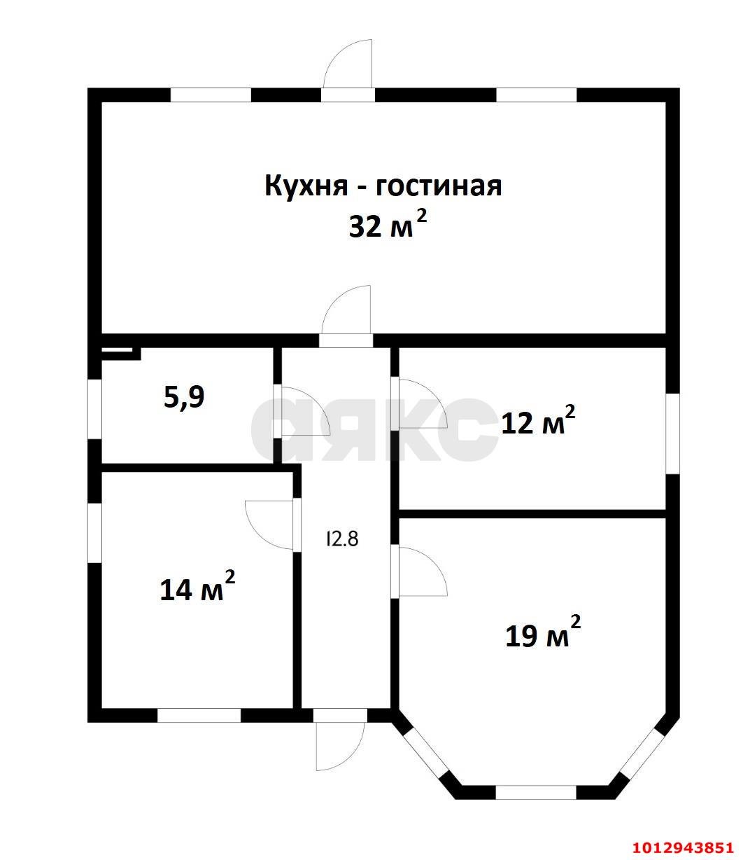 Фото №2: Дом 125 м² + 5.3 сот. - Красносельское, ул. Садовая, 38