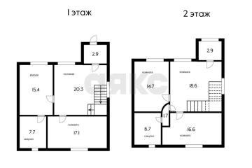Фото №1: Дом 170 м² + 1.52 сот., 2 эт. - Краснодар, мкр. Дубинка, пр-д Полины Осипенко, 67