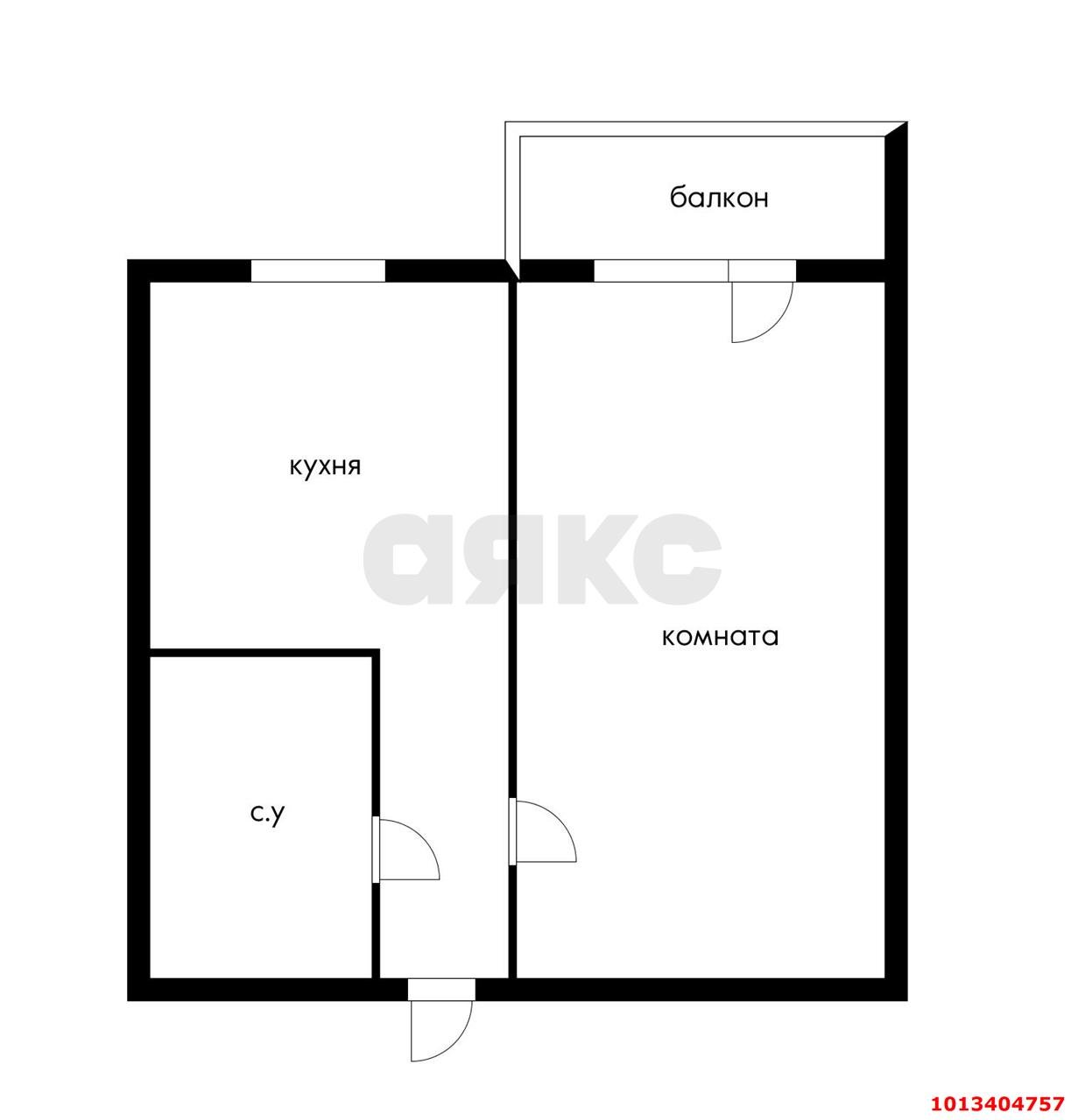 Фото №13: 1-комнатная квартира 36 м² - Краснодар, Гидростроителей, ул. Дмитрия Благоева, 9