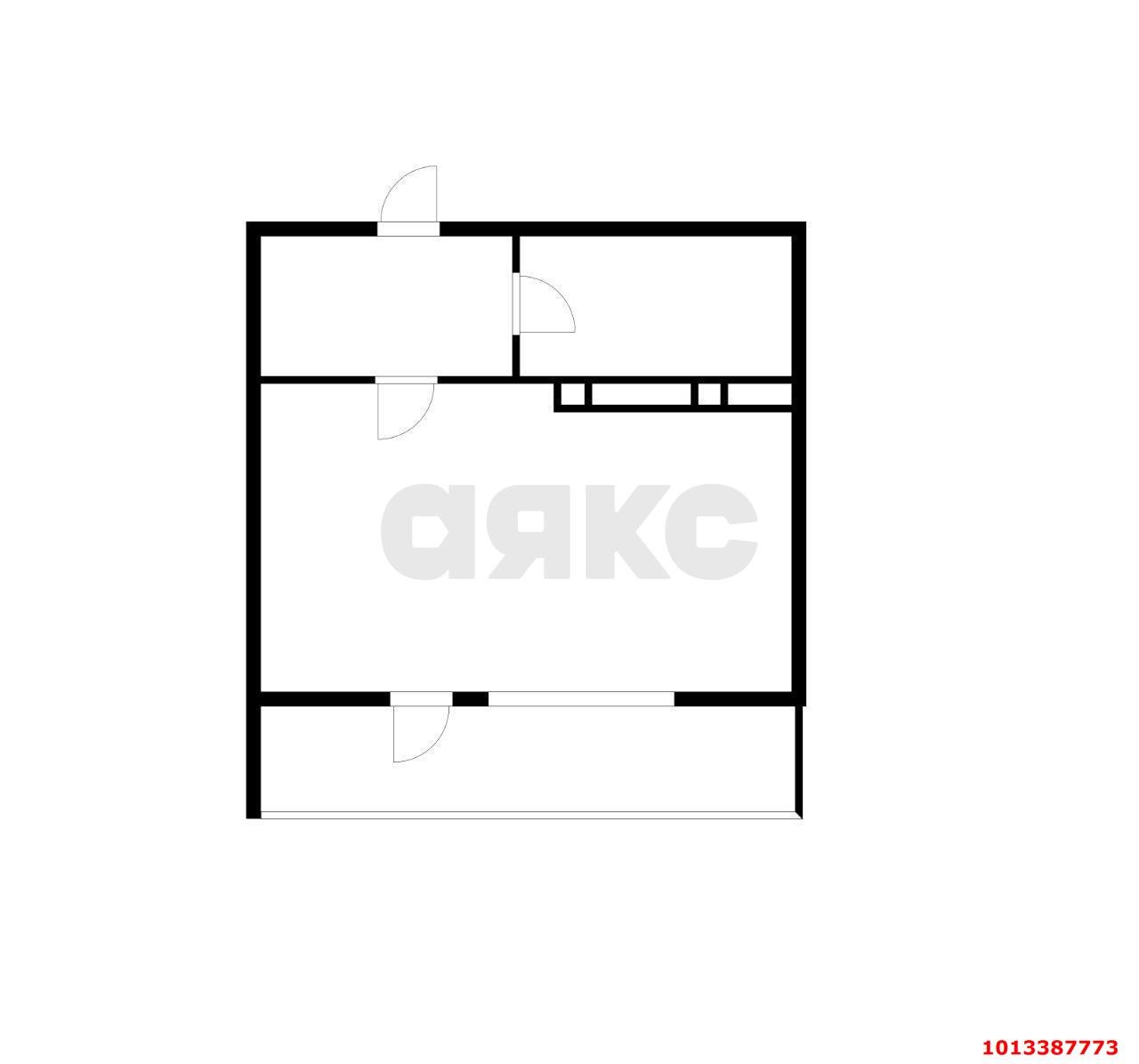 Фото №6: Студия 26 м² - Краснодар, жилой комплекс Все Свои, ул. Колхозная, 5