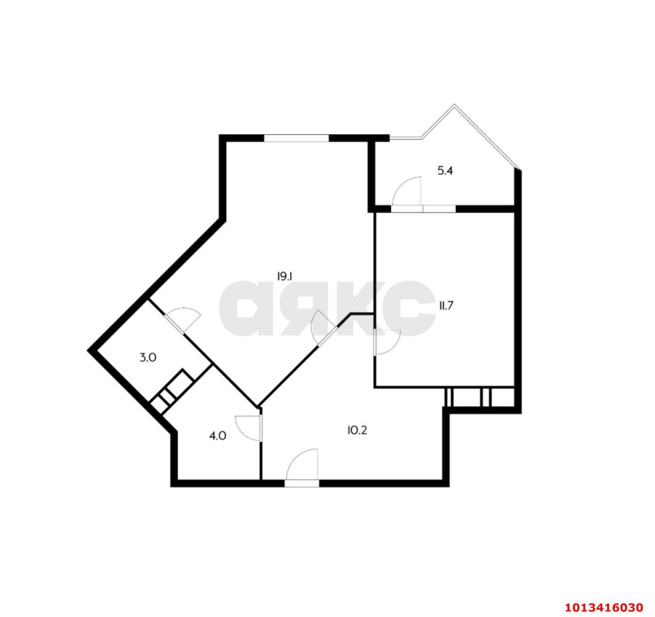 Фото №8: 1-комнатная квартира 57 м² - Краснодар, 2-я Площадка, ул. Ветеранов, 85