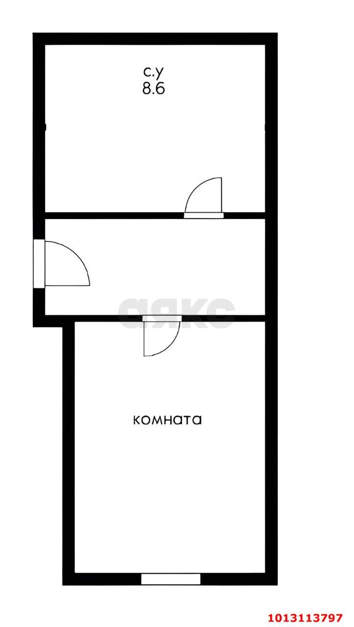 Фото №5: Студия 18 м² - Тлюстенхабль, пр-д 1-й  Ленина, 6