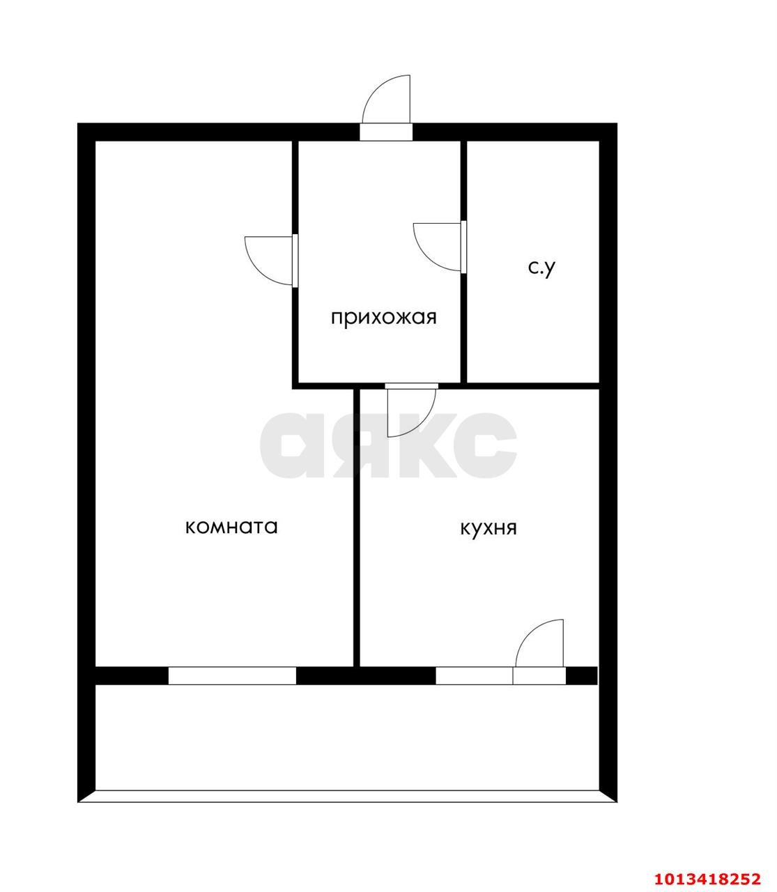 Фото №8: 1-комнатная квартира 37 м² - Краснодар, Прикубанский внутригородской округ, ул. Городская, 1