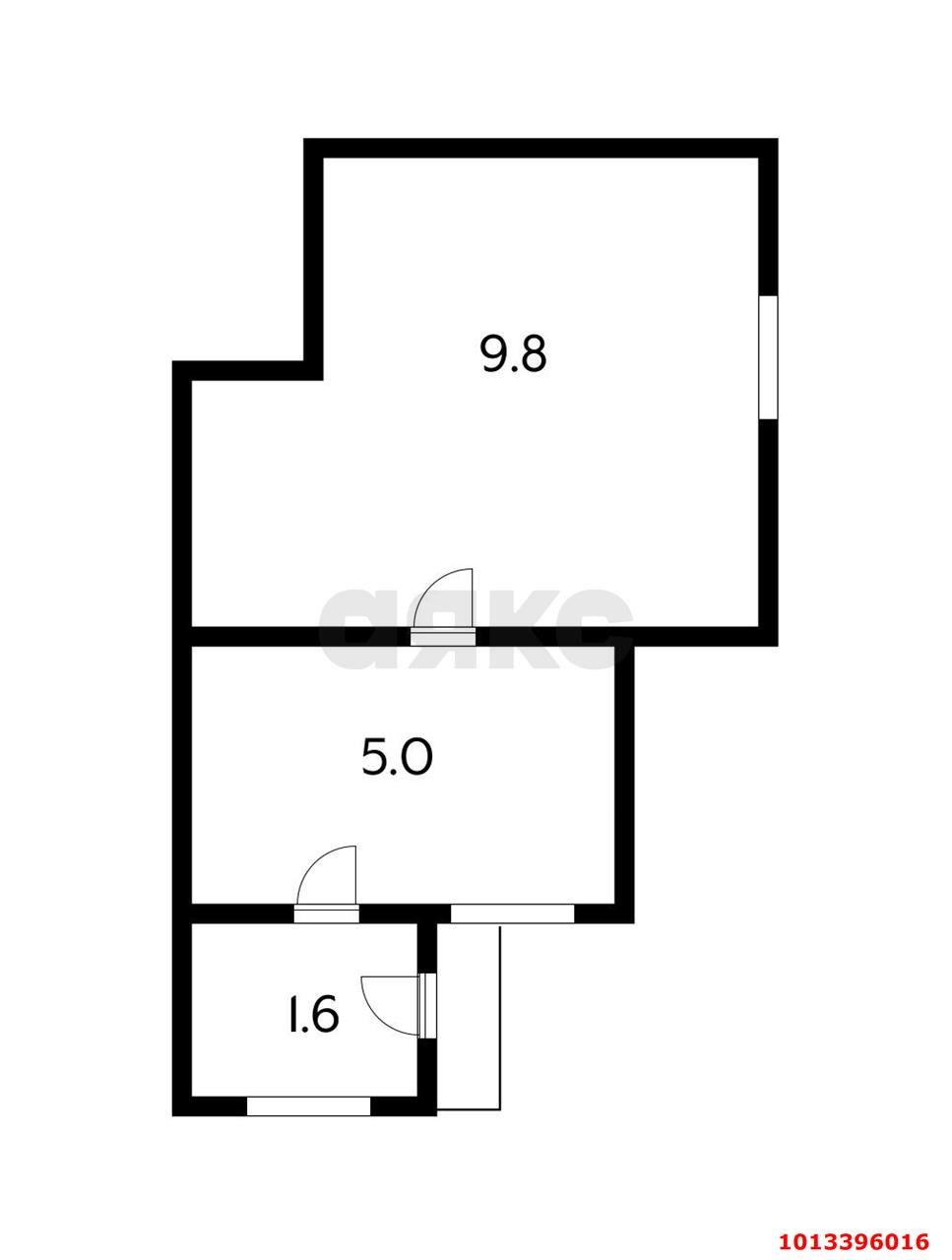 Фото №7: 1-комнатная квартира 14 м² - Краснодар, Славянский, пр-д 3-й  имени Толбухина, 56-58