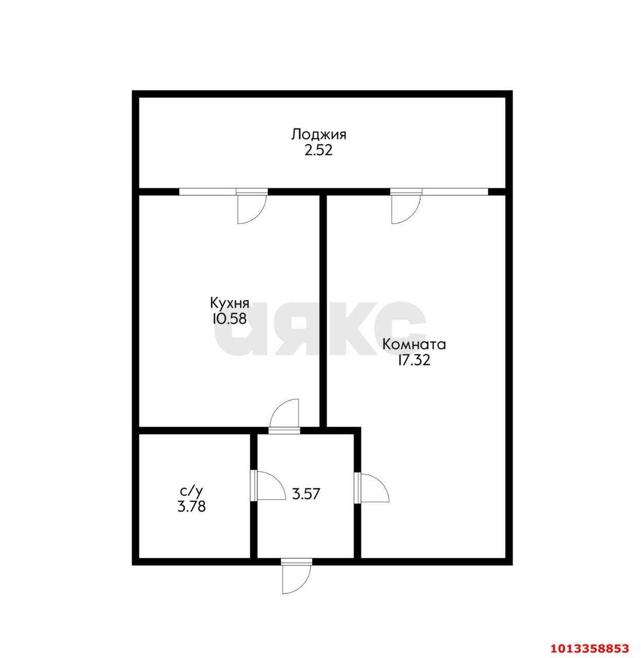 Фото №6: 1-комнатная квартира 42 м² - Краснодар, жилой комплекс Красная площадь, ул. Кореновская, 57к2