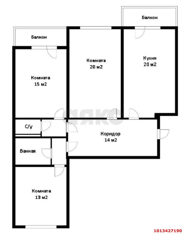 Фото №13: 3-комнатная квартира 89 м² - Краснодар, Дубинка, ул. Линейная, 19