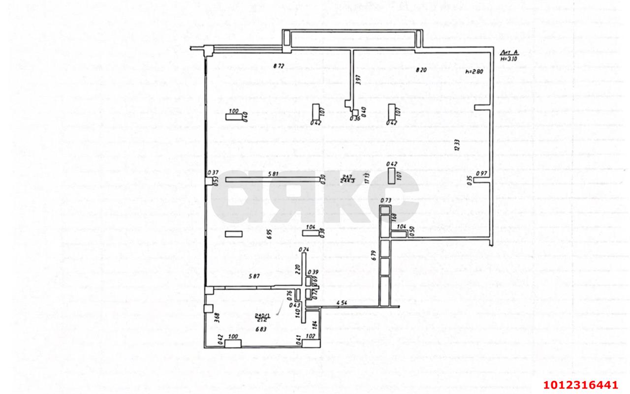 Фото №9: Торговое помещение 265 м² - Краснодар, жилой комплекс Арбат, ул. имени П.М. Гаврилова, 88