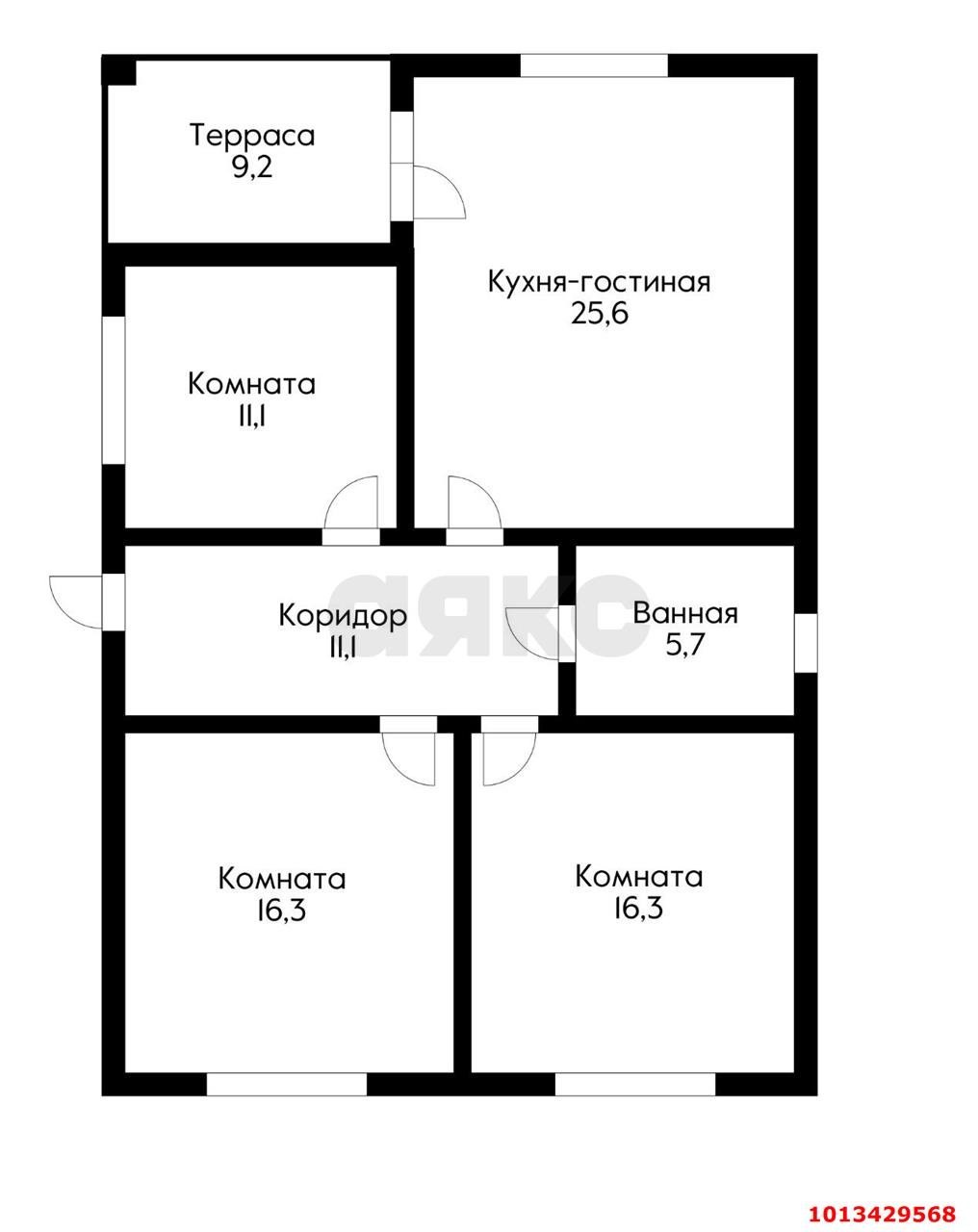 Фото №10: Дом 95 м² + 4.04 сот. - Шоссейное, Прикубанский внутригородской округ, ул. Казачья, 45