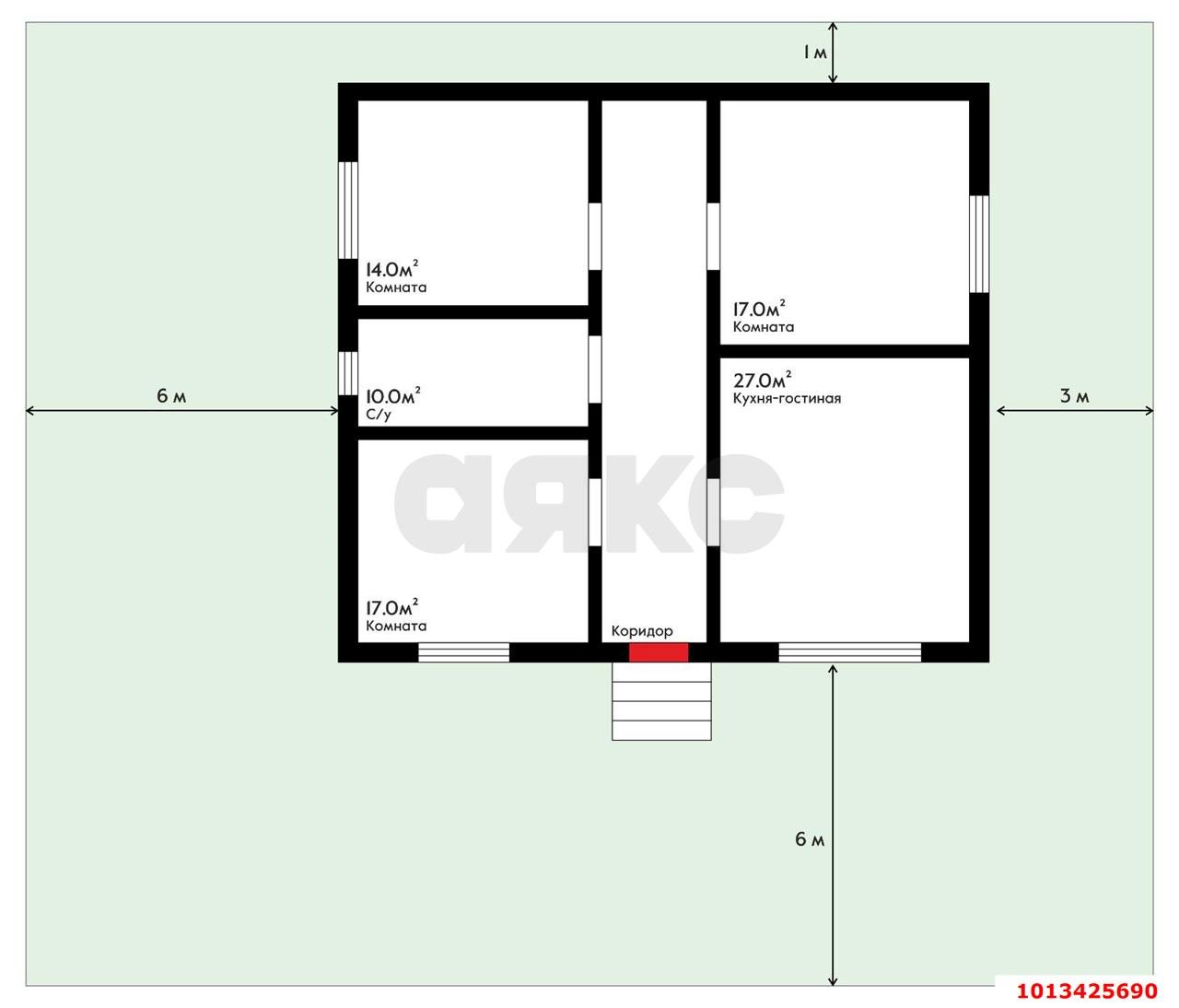 Фото №6: Дом 96 м² + 4 сот. - Энем, ул. Горького, 1