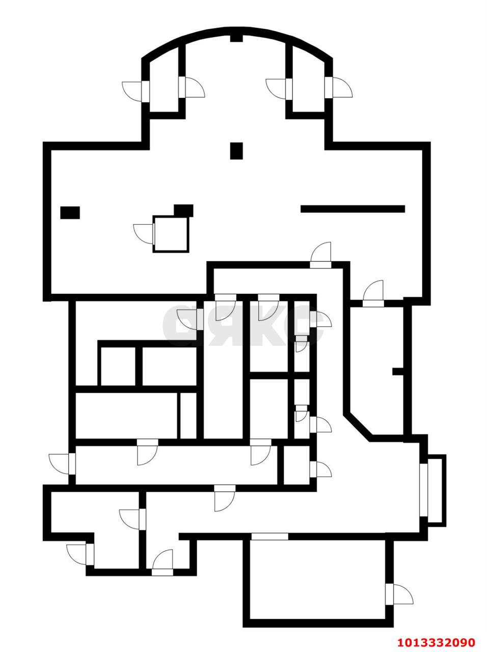 Фото №1: Торговое помещение 372 м² - Краснодар, Западный внутригородской округ, ул. Кожевенная, 28