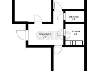 Фото №3: 2-комнатная квартира 78 м² - Краснодар, мкр. жилой комплекс Сказка Град, ул. имени В.Н. Мачуги, 166Ак2