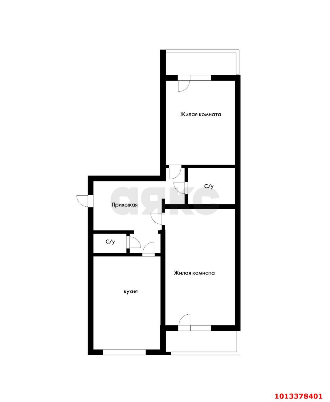 Фото №9: 2-комнатная квартира 70 м² - Краснодар, Гидростроителей, ул. Парусная, 20/2