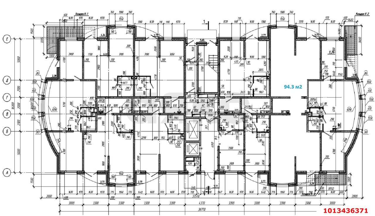 Фото №5: Торговое помещение 95 м² - Краснодар, жилой комплекс Лучший, 