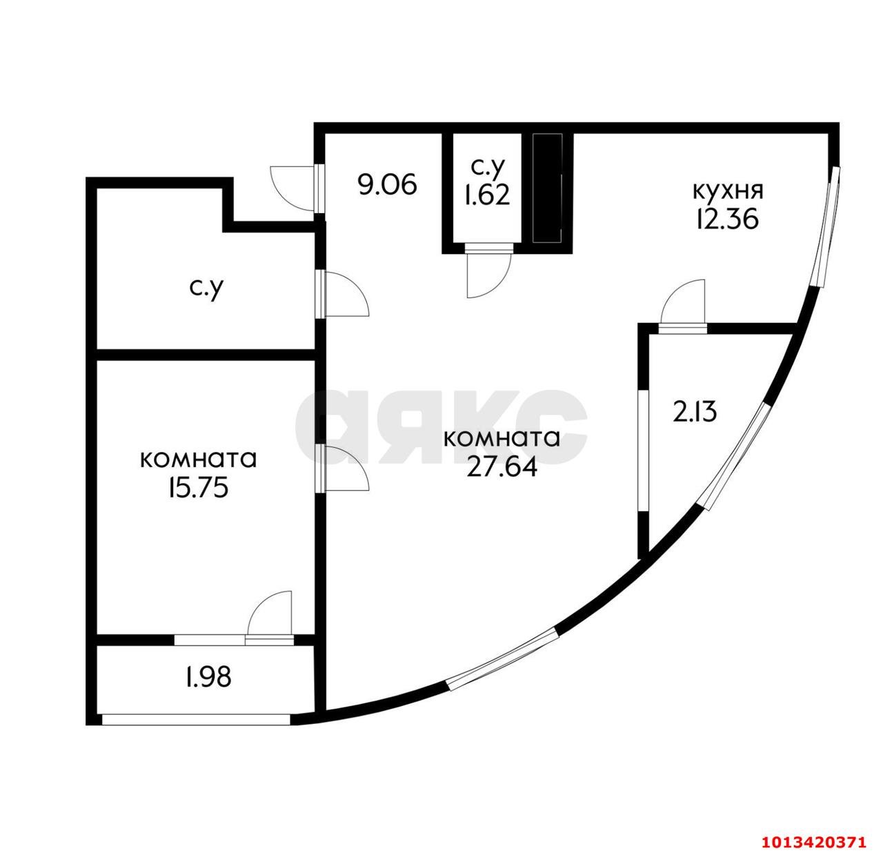 Фото №16: 2-комнатная квартира 73 м² - Краснодар, жилой комплекс Фамилия, ул. Старокубанская, 124