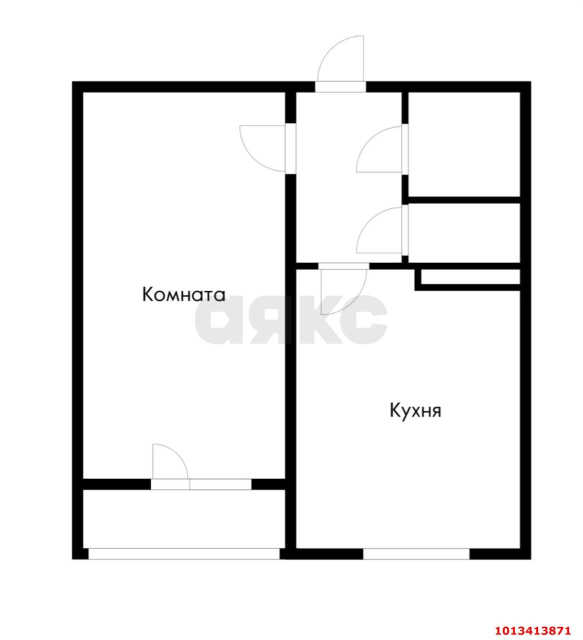 Фото №7: 1-комнатная квартира 39 м² - Краснодар, Микрохирургии глаза, ул. Академика Лукьяненко, 8