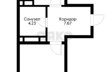 Фото №2: 1-комнатная квартира 50 м² - Краснодар, мкр. Школьный, ул. Школьная, 1