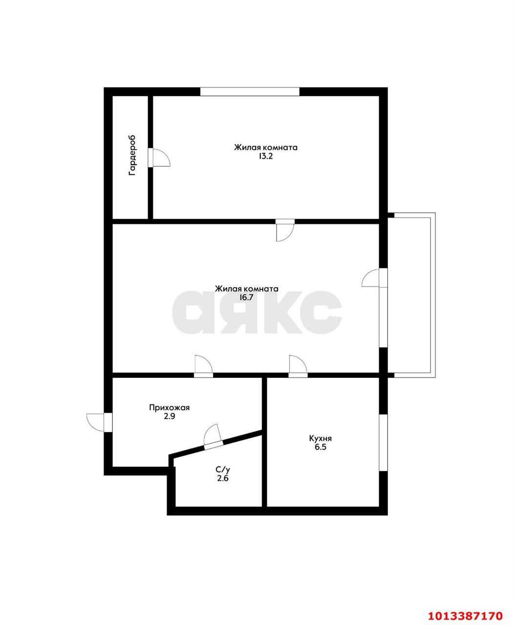 Фото №12: 2-комнатная квартира 41 м² - Краснодар, Черёмушки, ул. Ставропольская, 238