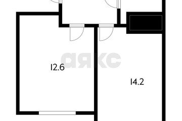 Фото №5: 1-комнатная квартира 29 м² - Небуг, ул. Центральная, 12