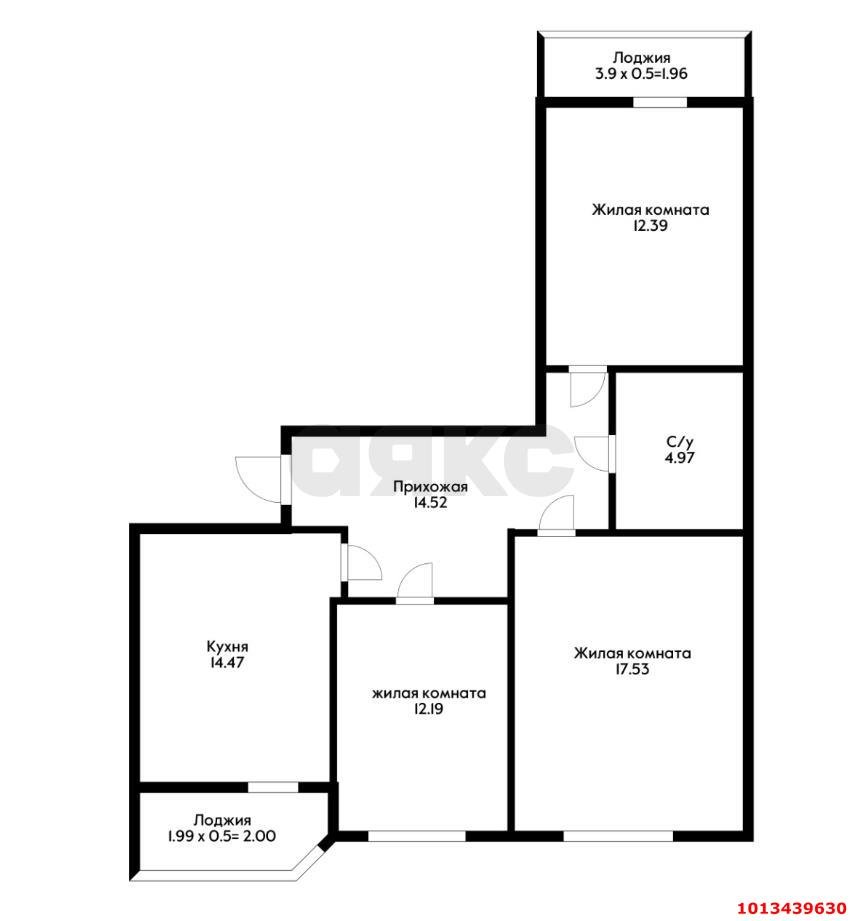 Фото №17: 3-комнатная квартира 85 м² - Краснодар, 6-й квартал, ул. Боспорская