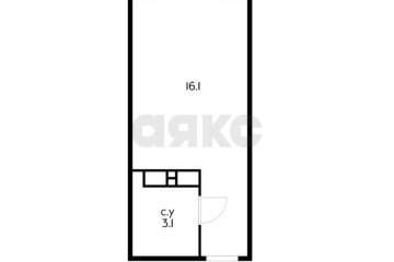 Фото №2: Студия 19 м² - Краснодар, мкр. Догма Парк, ул. Марины Цветаевой, 3к1