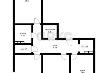 Фото №2: 3-комнатная квартира 95 м² - Краснодар, мкр. жилой комплекс Кино, ул. Уральская, 100