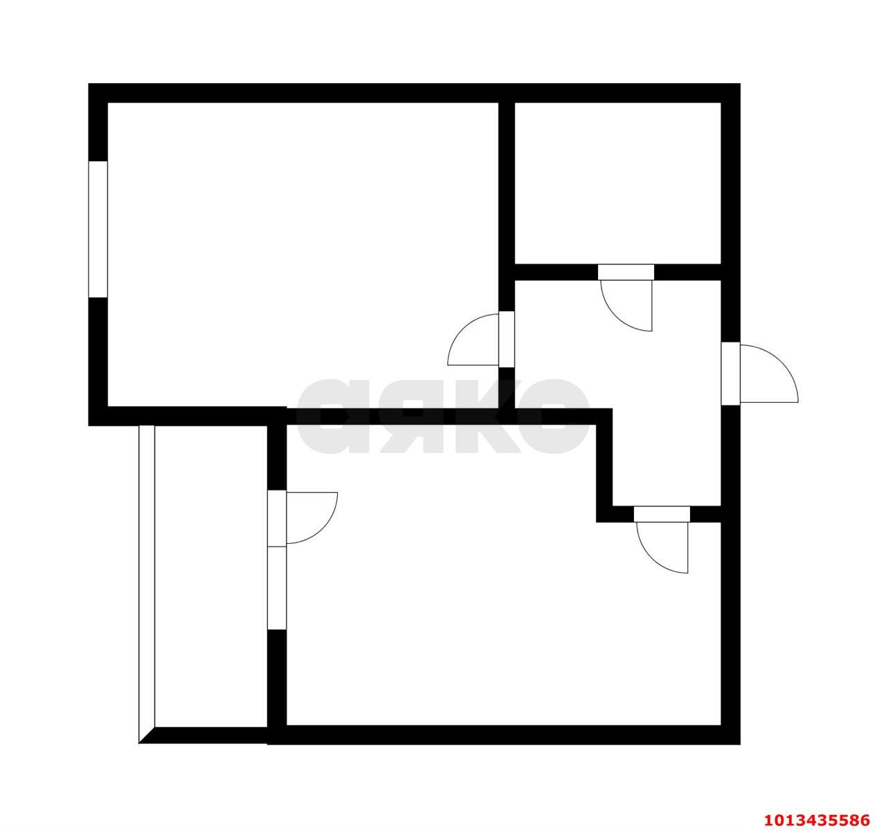 Фото №6: 1-комнатная квартира 32&nbsp;м², 1/9&nbsp;эт. - Краснодар, Прикубанский внутригородской округ, мкр. жилой комплекс Облака, ул. имени Генерала Корнилова, 10