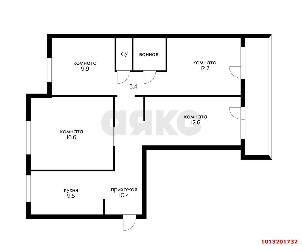 Фото №20: 4-комнатная квартира 85 м² - Краснодар, Завод Измерительных Приборов, ул. Ростовское шоссе, 12/1