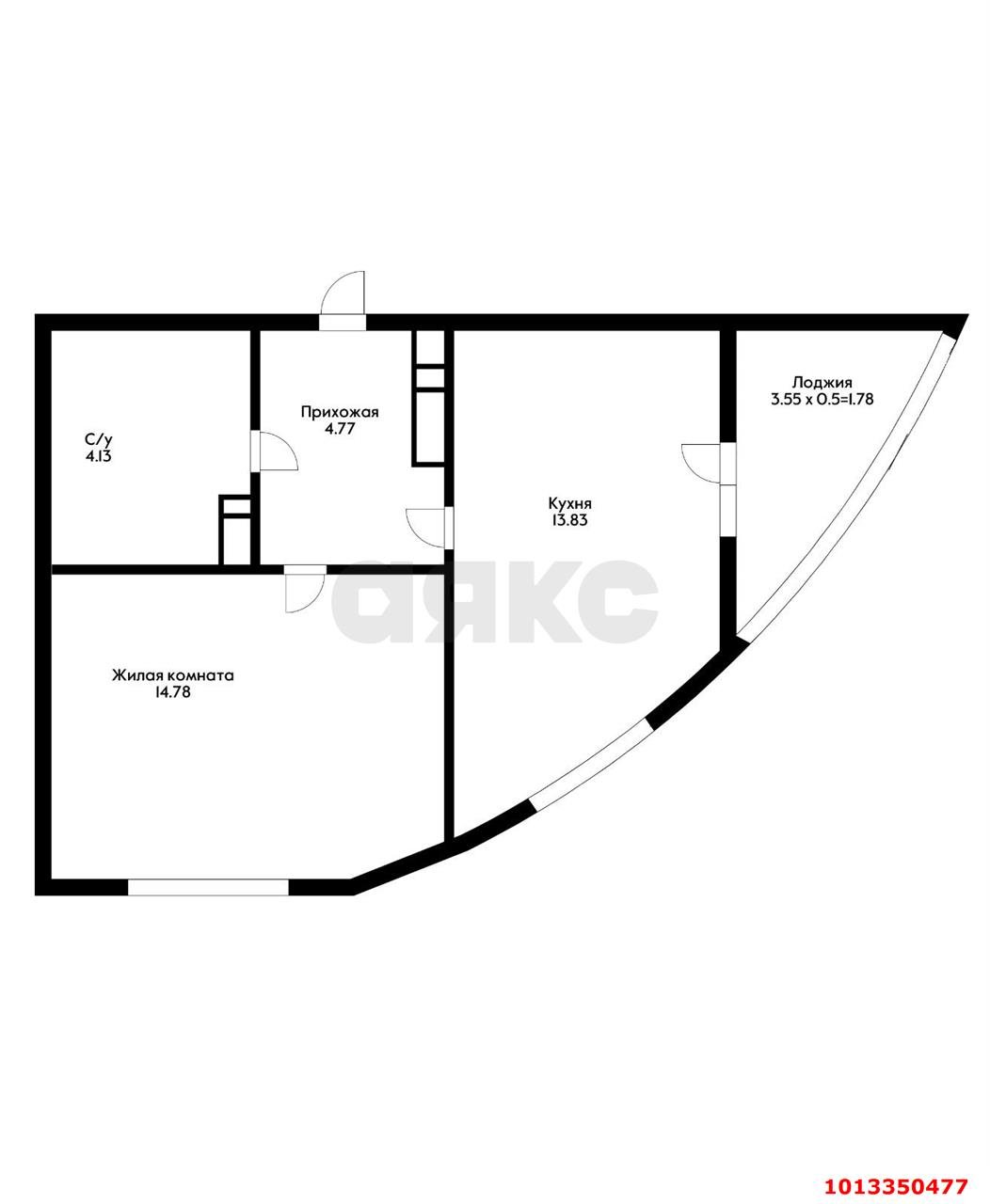 Фото №10: 1-комнатная квартира 41 м² - Краснодар, жилой комплекс Фонтаны, ул. Воронежская, 47/10