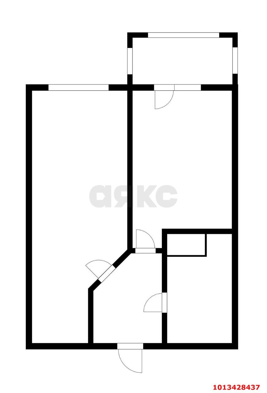 Фото №10: 1-комнатная квартира 29 м² - Краснодар, жилой комплекс Зеленодар, 