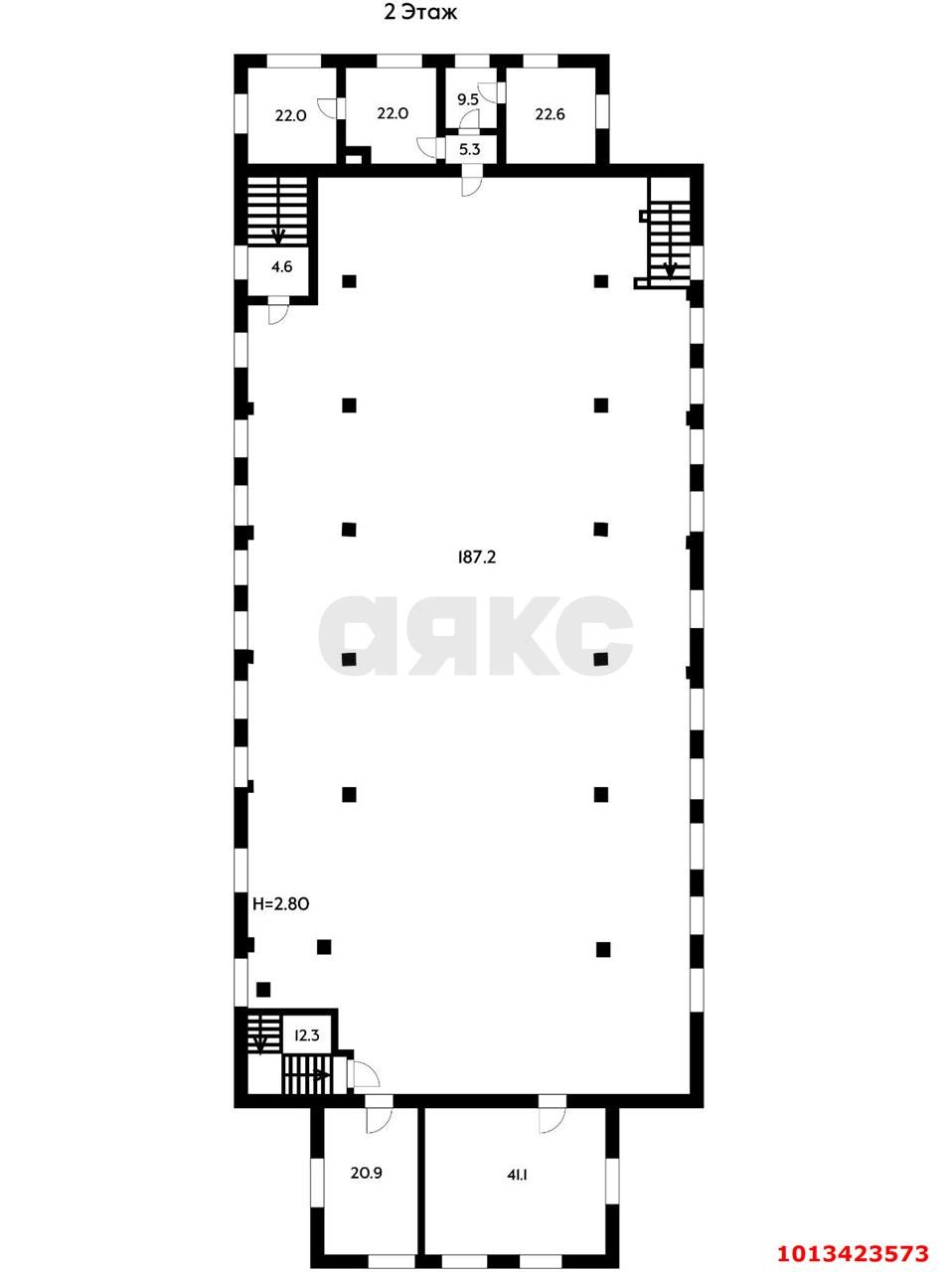 Фото №4: Торговое помещение 900&nbsp;м², 2/2&nbsp;эт. - Краснодар, Центральный внутригородской округ, мкр. Центральный, ул. Красноармейская, 62