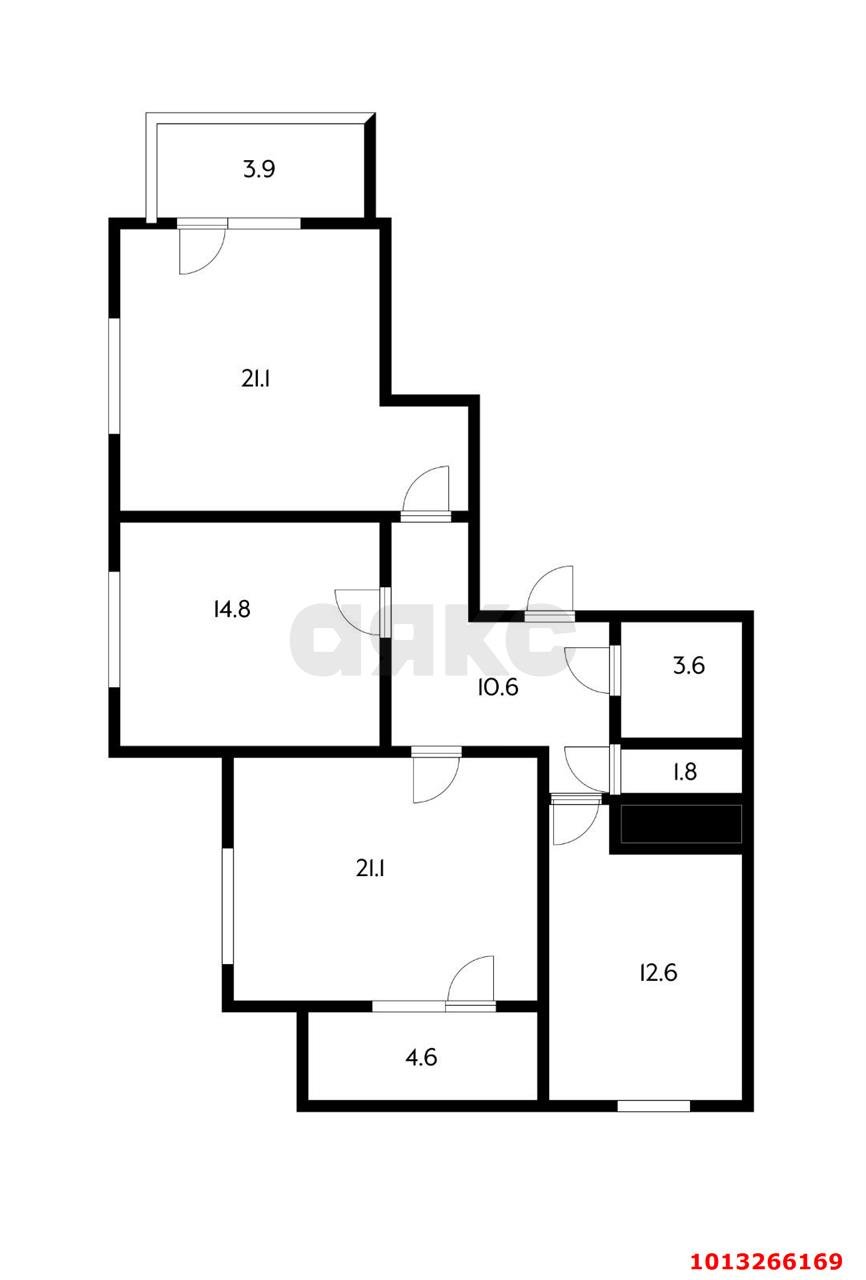 Фото №1: 3-комнатная квартира 97 м² - Краснодар, Пашковский, ул. Леонида Лаврова, 8к5