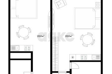 Фото №2: 1-комнатная квартира 48 м² - Краснодар, мкр. жилой комплекс Кремлёвские Ворота, ул. Кореновская, 2к4