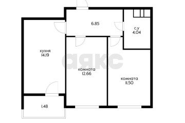 Фото №4: 2-комнатная квартира 50 м² - Краснодар, мкр. Россинского, б-р Адмиралтейский, 1