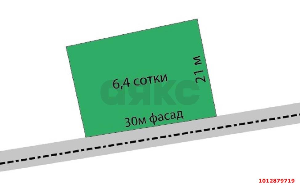 Фото №5: Земельный участок под ИЖС 6.4 сот. - Понежукай, ул. Южная, 5